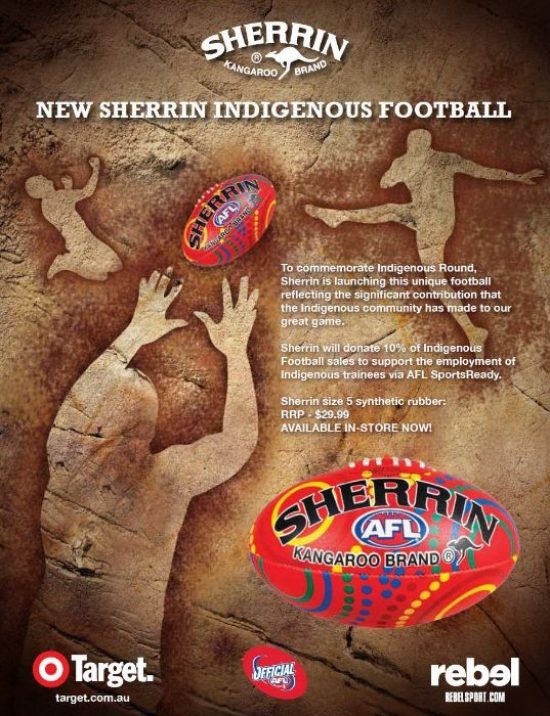 New Sherrin Indigenous Football