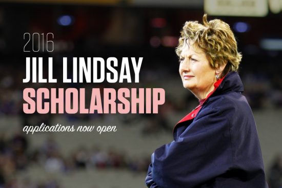 Applications open for the Jill Lindsay Scholarship