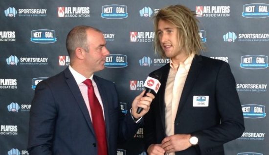 Heppell shares story at Next Goal Breakfast