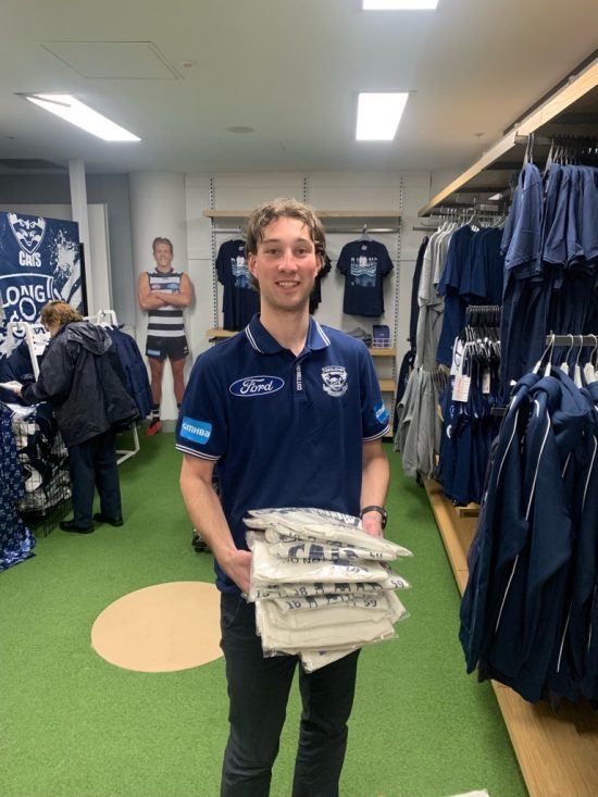 Traineeship Gives Young Person Opportunity to Work for Geelong Football Club
